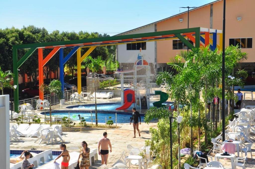 diRoma Internacional Resort - 1 dia no Acqua park, splash e smile - com roupa de cama e banho Caldas Novas Exterior foto