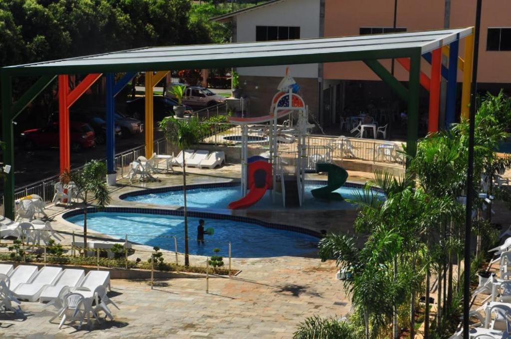 diRoma Internacional Resort - 1 dia no Acqua park, splash e smile - com roupa de cama e banho Caldas Novas Exterior foto