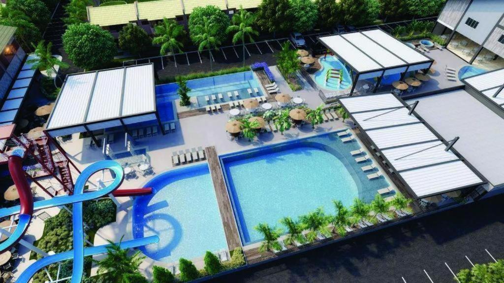 diRoma Internacional Resort - 1 dia no Acqua park, splash e smile - com roupa de cama e banho Caldas Novas Exterior foto