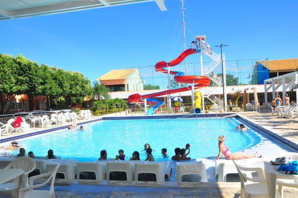 diRoma Internacional Resort - 1 dia no Acqua park, splash e smile - com roupa de cama e banho Caldas Novas Exterior foto